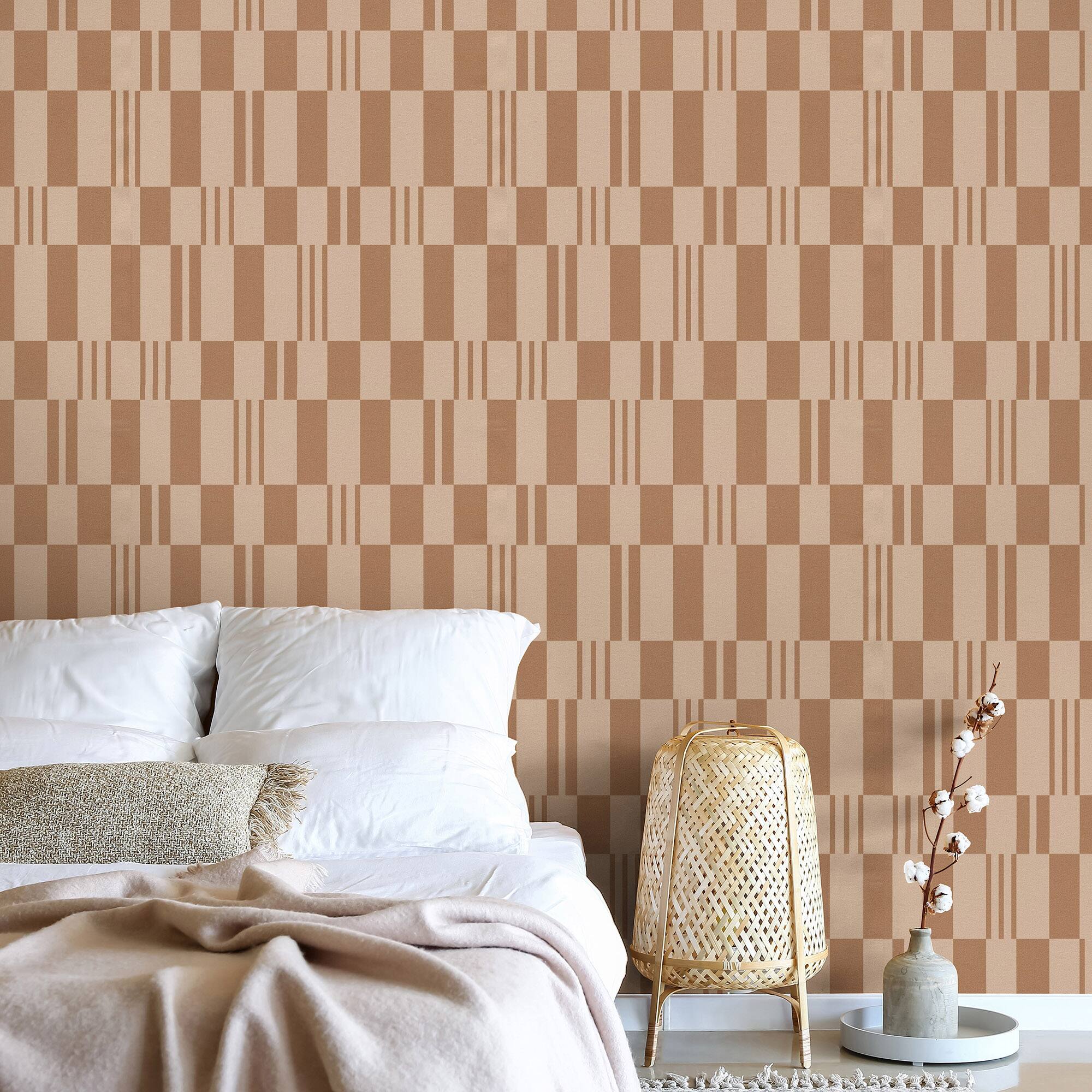 Designs Direct Sun Geo Stripe Wallpaper
